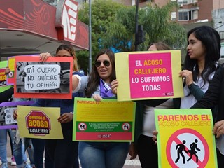 También realizaron una campaña de difusión en la peatonal de Resistencia. 