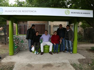 El refugio ecológico está en Fortín Aguilar y calle 18, en el barrio 244 Viviendas.
