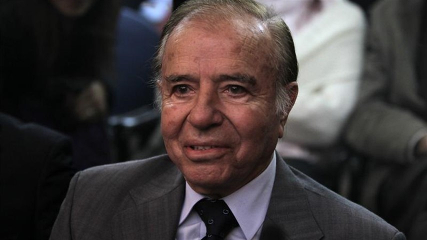 El ex presidente Carlos Menem y ya había sido procesado en otras causas.