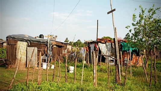Según la consultara el Chaco tiene 54,2% de su población bajo la línea de pobreza, (Foto: La Nación)