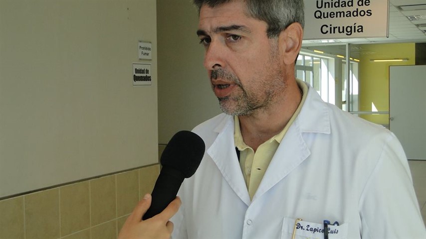 El ministro de Salud, Luis Zapico.
