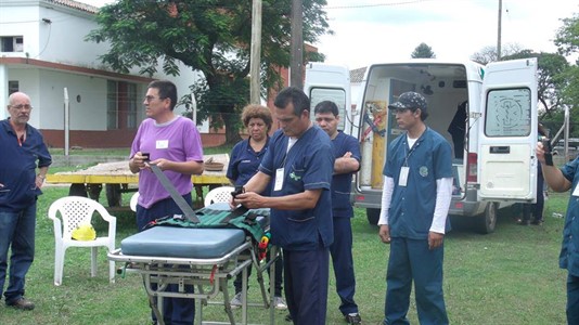 "Este servicio de emergencia funciona gracias a todos sus trabajadores", aseguró Aguirre. (Foto: Karina Winckler)