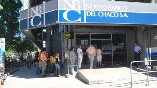 La sede central del Nuevo Banco del Chaco lucirá repleta al final de la semana.