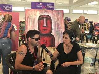 Otro de los artistas entrevistado por Radio Libertad.