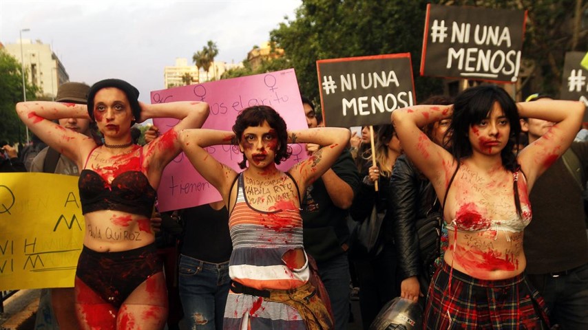 Las mujeres denuncian genocidio y piden que se declare la emergencia. (Foto ilustrativa)