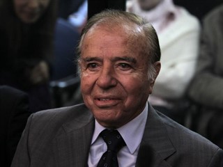El ex presidente Carlos Menem y ya había sido procesado en otras causas.