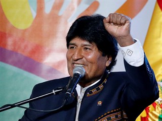 Morales destacó el modelo económico que lleva adelante su gobierno.