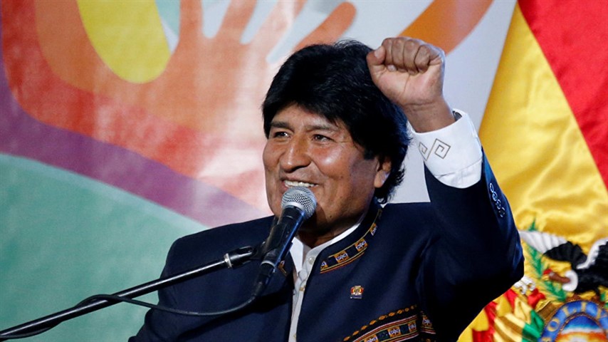 Morales destacó el modelo económico que lleva adelante su gobierno.