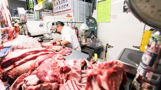 La carne es el rubro que más aumentó en el último mes. 