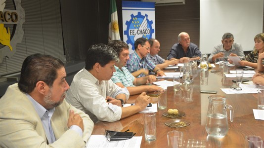 Fechaco se reunió en Resistencia con empresarios de toda la provincia. 