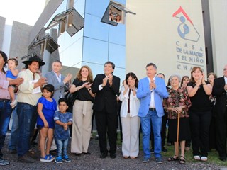 El viernes pasado quedó inaugurada la primera etapa de la Casa Garrahan Chaco.