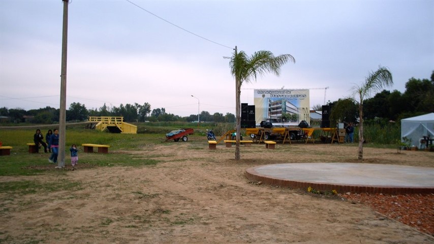 La plaza Sarmiento es el lugar elegido para la realización del Festival. (Foto ilustrativa)