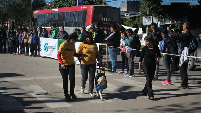 Cinthia durante su participación en al Maratón Convivencia. Foto: Facebook