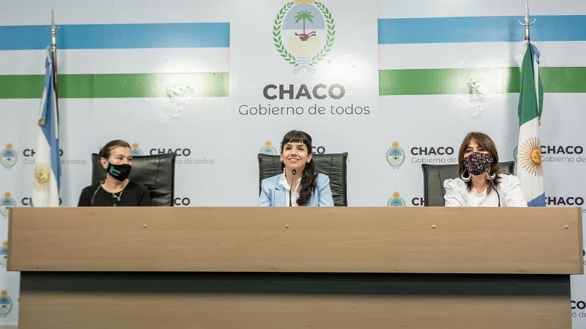 El programa fue presentado por la vicegobernadora Analía Rach Quiroga. 