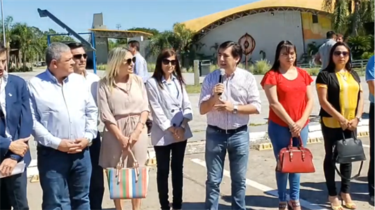 Foto: El intendente presentó el operativo "Fiestas Seguras".