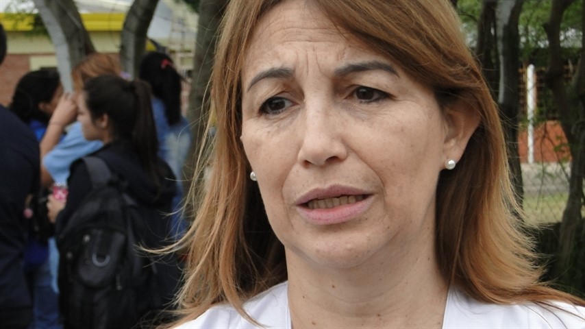 Mariela Fabiani, directora de Epidemiología. 