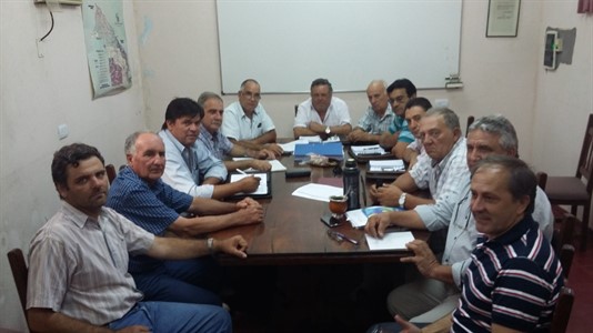 Integrantes de la Asociación de Consorcios Camineros del Chaco
