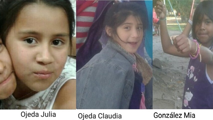 Las niñas desaparecieron el jueves 27. 
