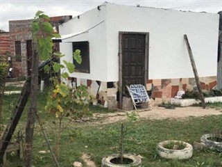 La casa donde fue encontrada sin vida Mariela Fernández. Foto: El Liberal.