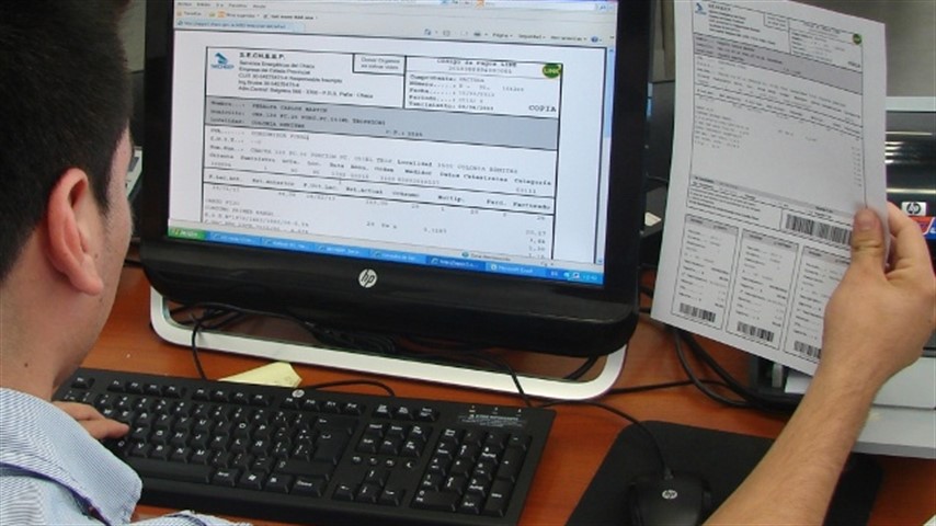 Las facturas se pueden imprimir desde la página web de la empresa. Foto: Secheep.